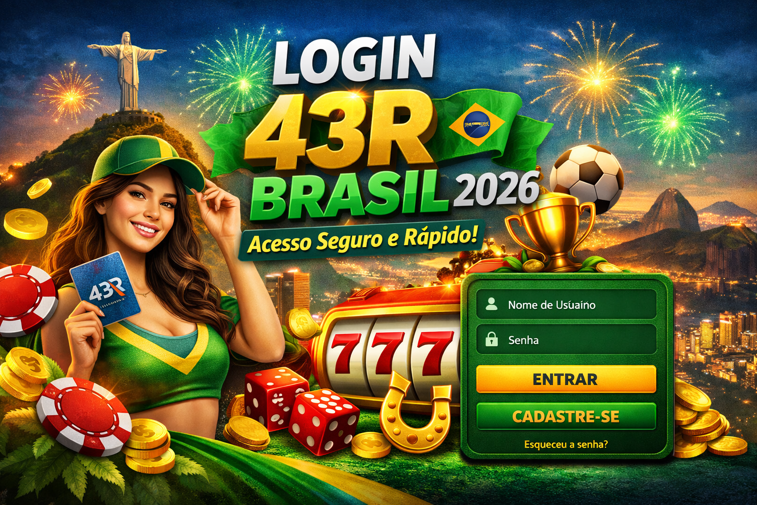 Acesso Seguro à Conta 43R Brasil | Orientações Oficiais