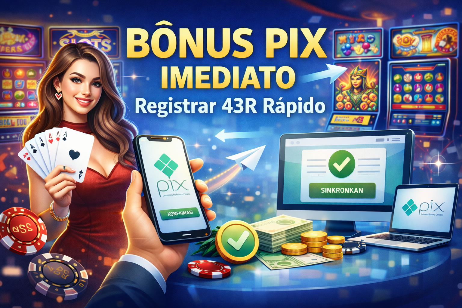 Cadastro 43R Oficial 2026 com formulário e Pix imediato